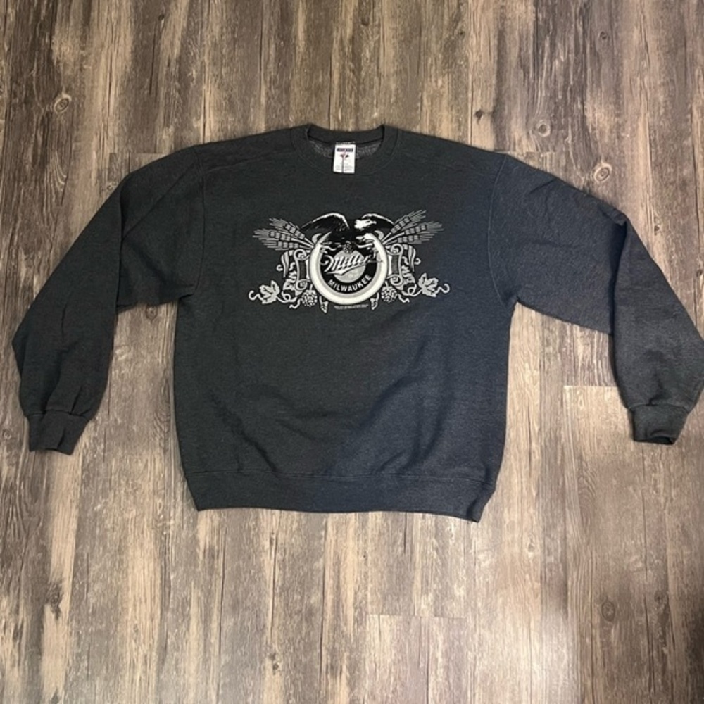Miller Beer Crew Neck Long Sleeve